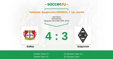 Байер результаты матчей