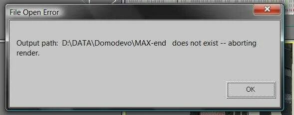 Output Path. File open Error output Path doesn't exist. Message file not exist. Traceback does not exist.