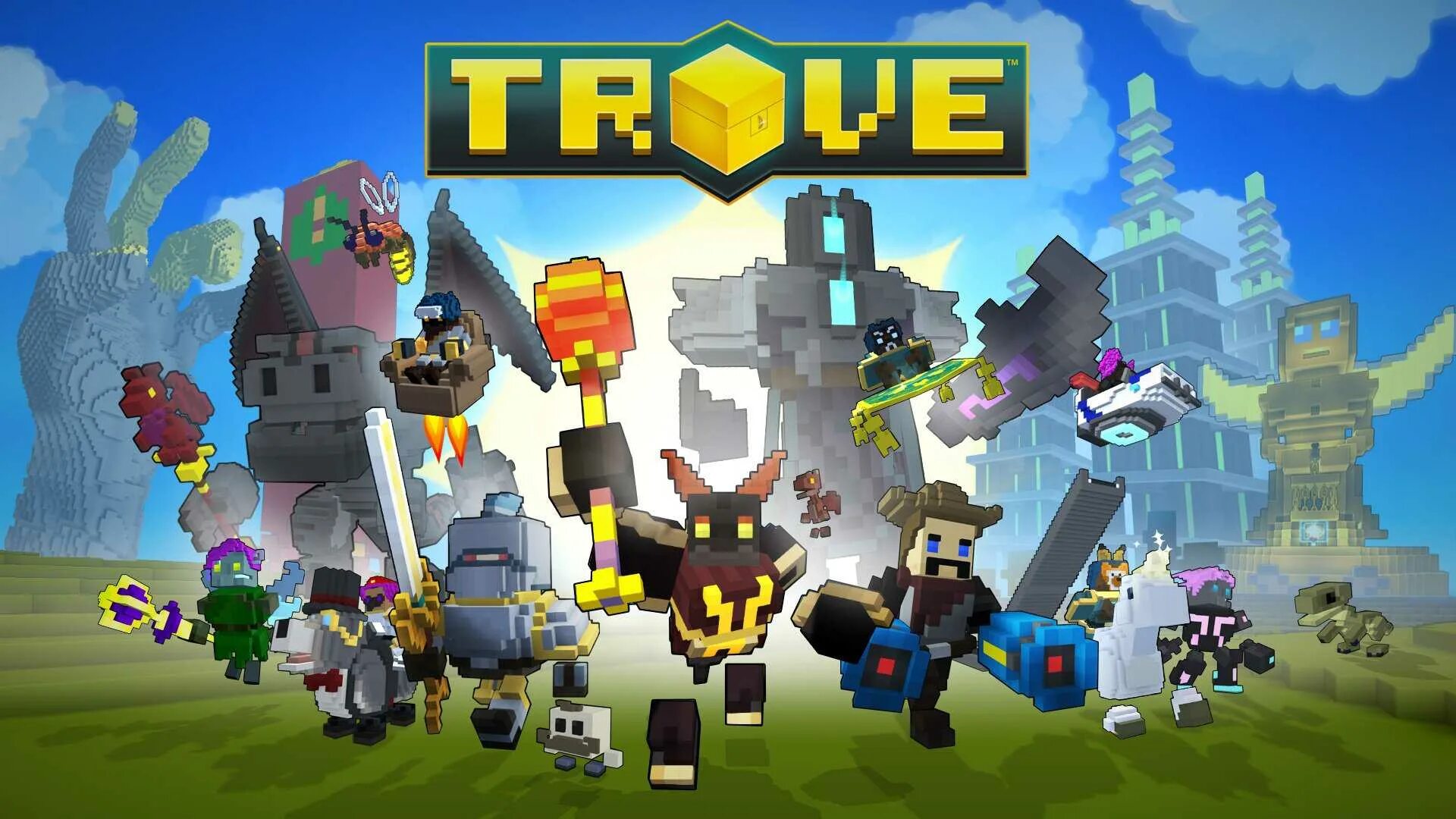 Https trovo live. Trove. Трово игра. Trove картинка. Trove Steam.