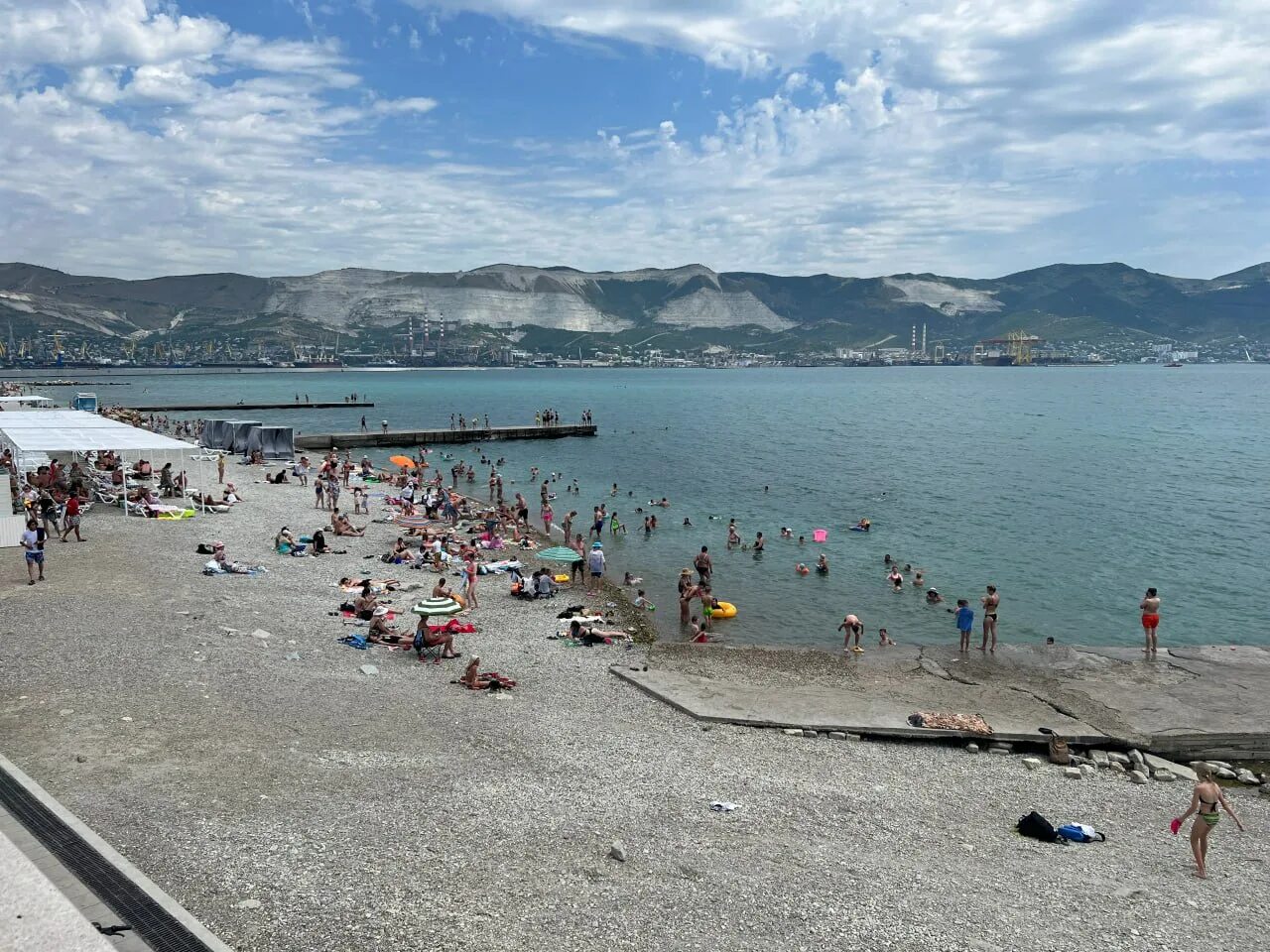 Пляжи новороссийска фото