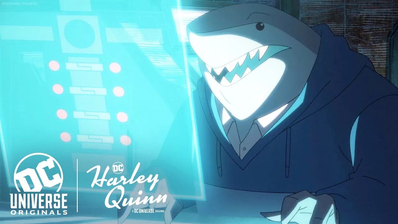 Shark dc виртуализация. Акула кинг шарк. king shark харли квинн. король акул.