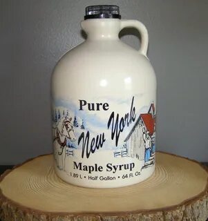 ONE GALLON PURE NEW YORK MAPLE SYRUP GRADE-A AMBER THREE CREEKS FARM PANTRY...