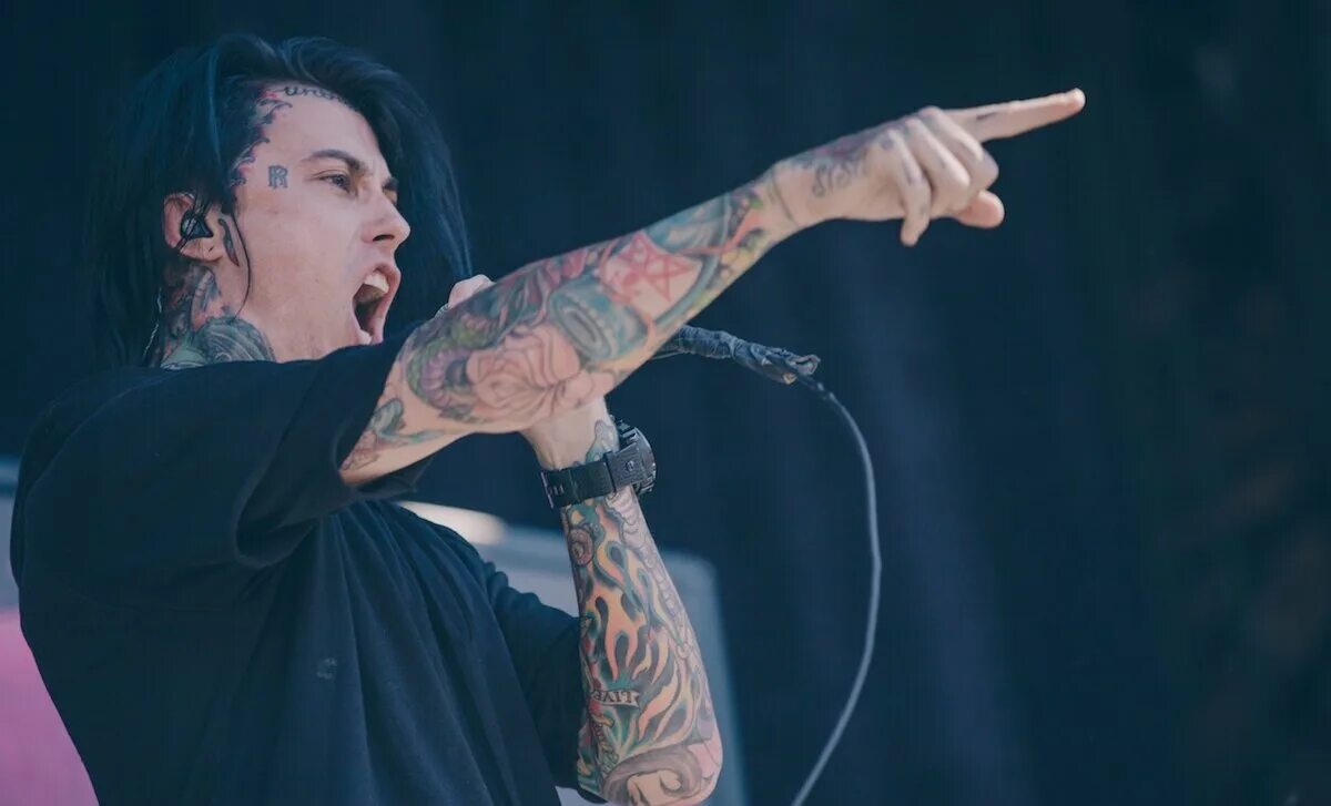 Fallen reverse. Ronnie radke. falling in reverse солист. ронни радке 2017.