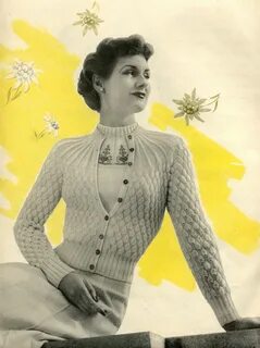 Vintage knitting