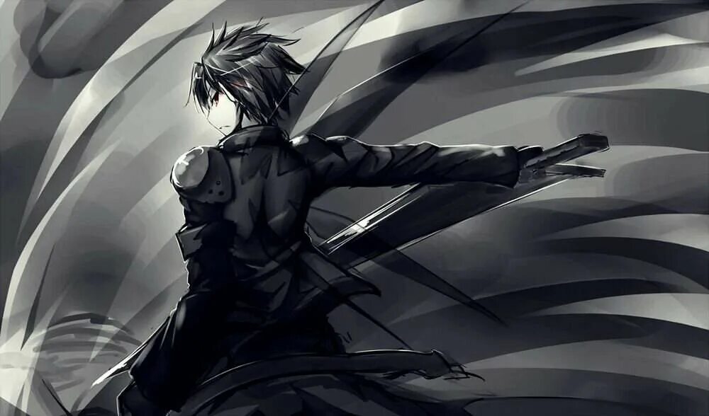 Герой меча аниме. Аниме мечник дао. Катана мечников. Меч чужака самурай. Mamoru hijikata.