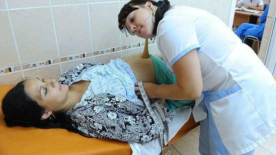 санитарная обработка роженицы