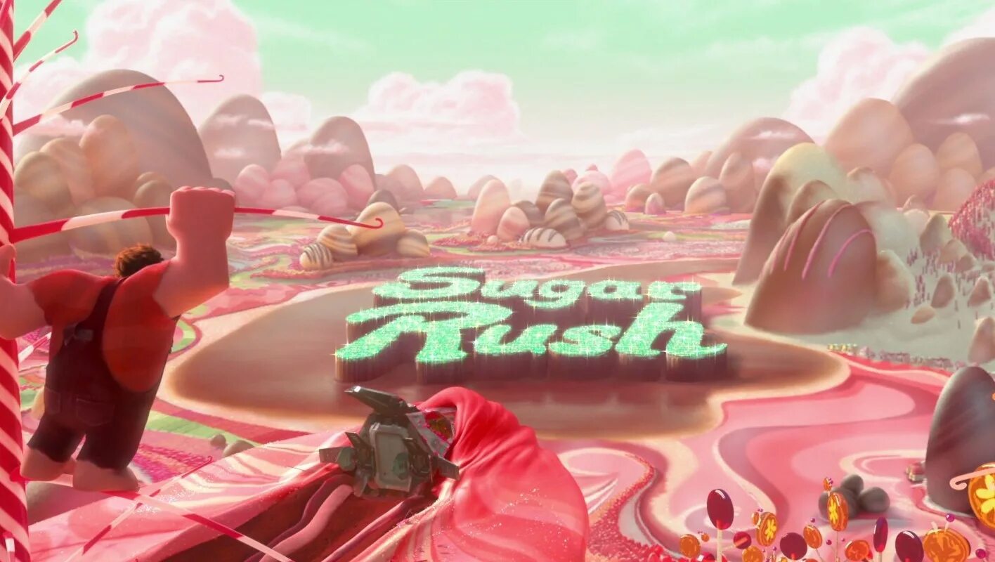 Игра шуга раш. Ральф Sugar Rush. Ральф сладкий Форсаж игра. Сладкий Форсаж королевство.