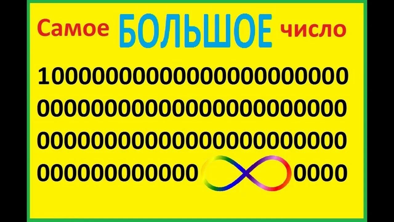 Почему самая большая цифра. Самая большая цифра. Самая большая цифра в мире. Числа до бесконечности. Самая последняя цифра.