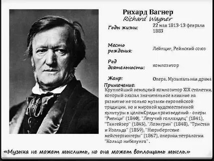 Откуда название вагнер