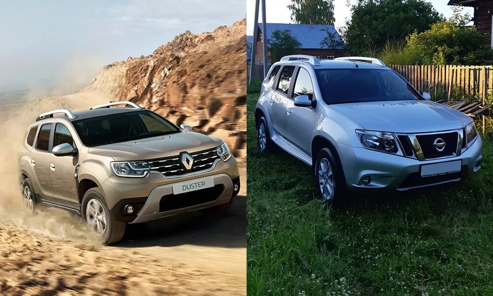 Nissan Terrano и Renault Duster. Рено Дастер или Ниссан Террано. Рено Дастер и Ниссан Террано. Ниссан Террано и новый Дастер. Ниссан террано сравнение