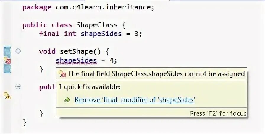 Final java