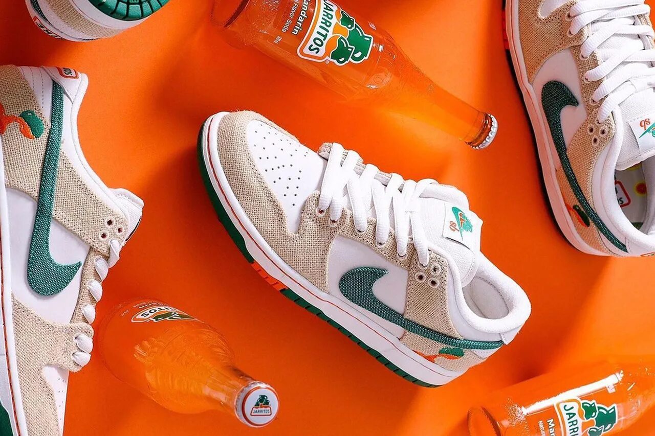 Nike sb jarritos. Nike Dunk Jarritos. Jarritos x Nike SB Dunk Low. Dunk SB Jarritos.