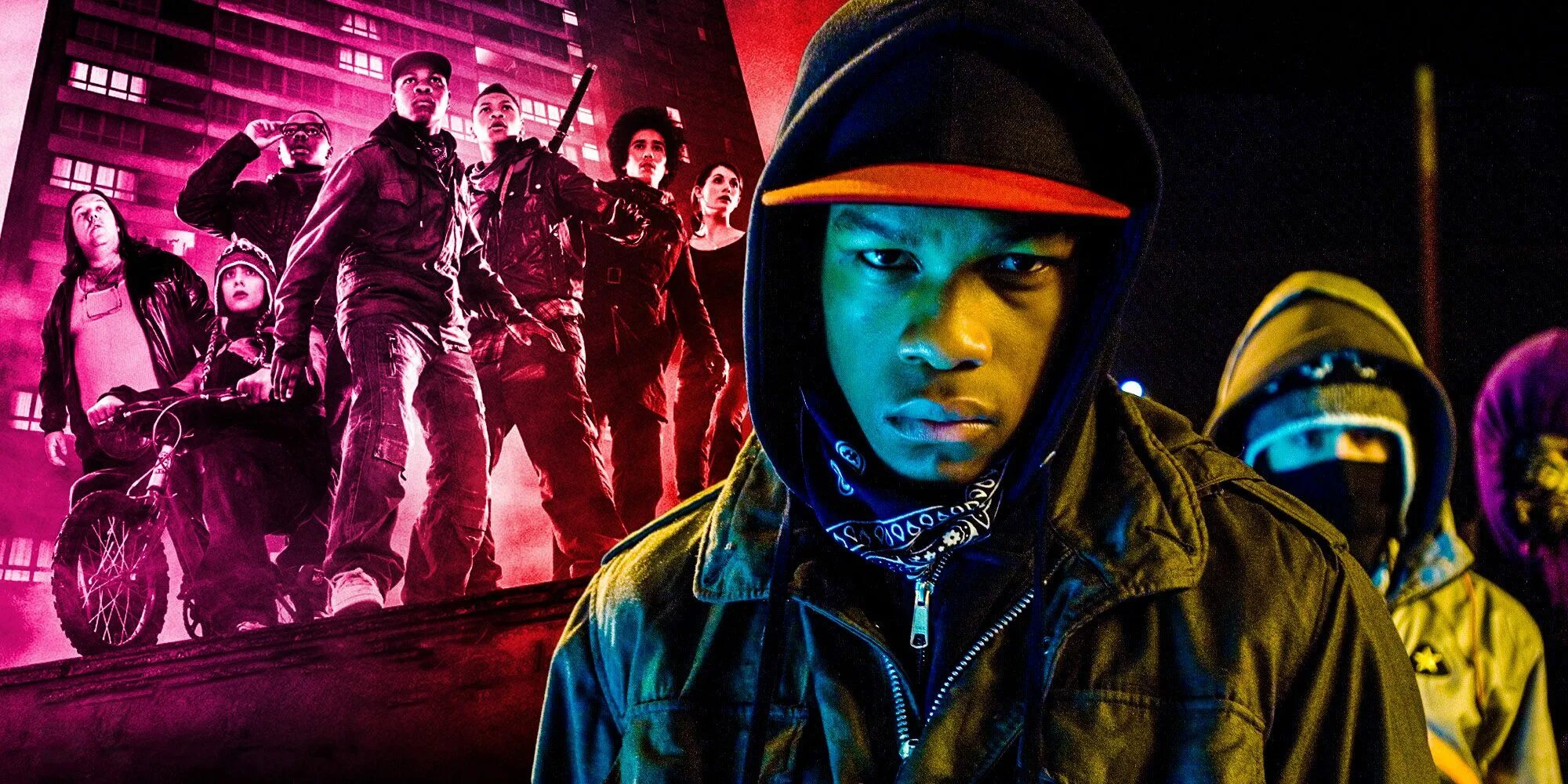 Attack the block. Чужие на районе джон бойега. attack the block (with ohb and section boyz). shadow on da block.