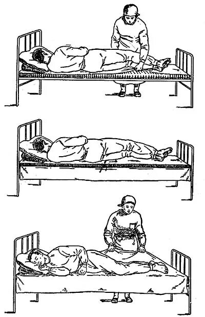 Смена постельного белья пациенту продольным способом. Смена постельного пациенту, тяжелобольному. Продольный способ смены постельного белья тяжелобольному. Поперечная и продольная смена постельного белья. Смена постельного белья тяжелобольному схема.