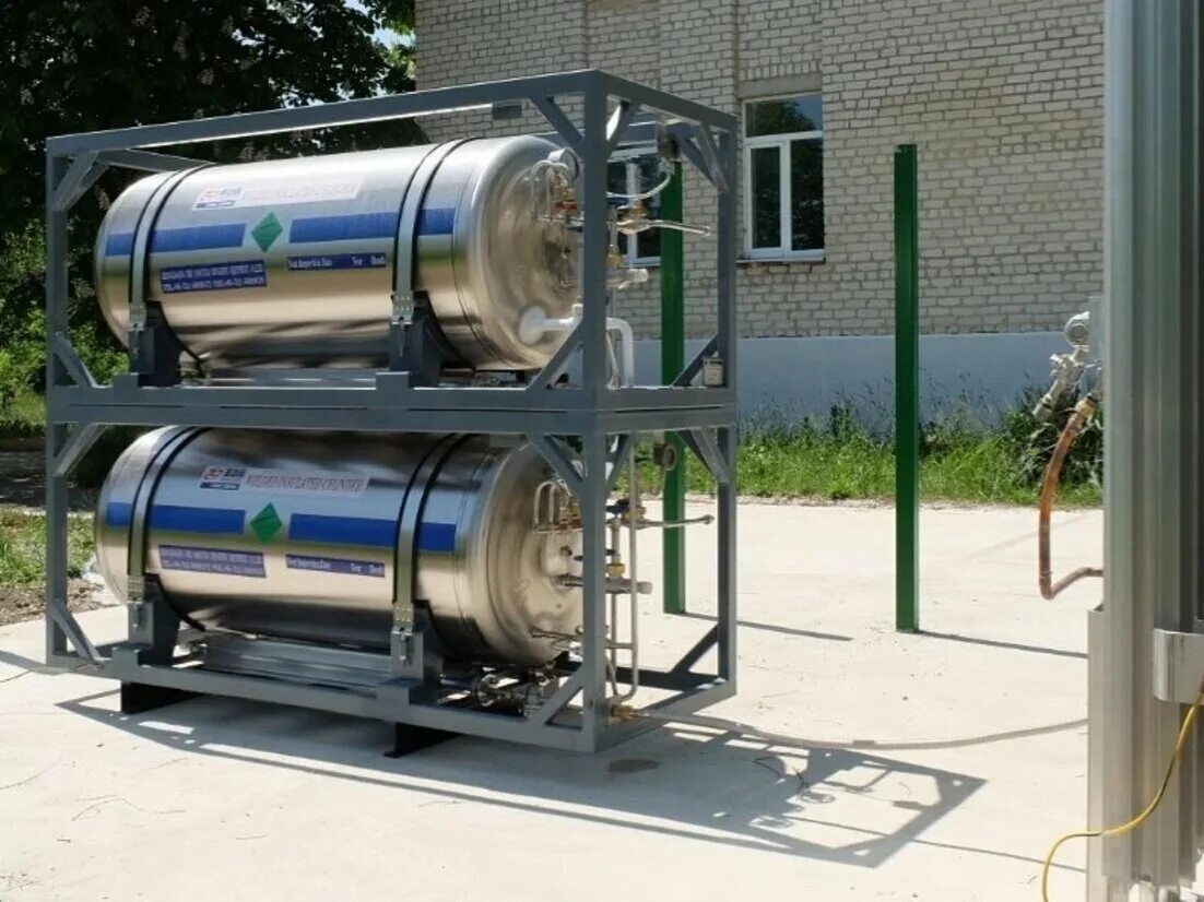 Газификатор. Холодный криогенный газификатор для больницы. кислородный газификатор для больницы. газификатор union 1000. газификатор кислородный на 1 т.