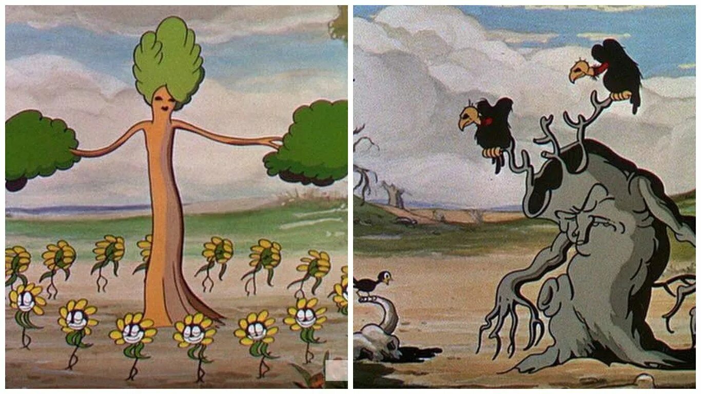 Disney «цветы и деревья» 1932. Walt Disney цветы и деревья.