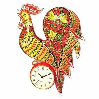 Петушок хохлома