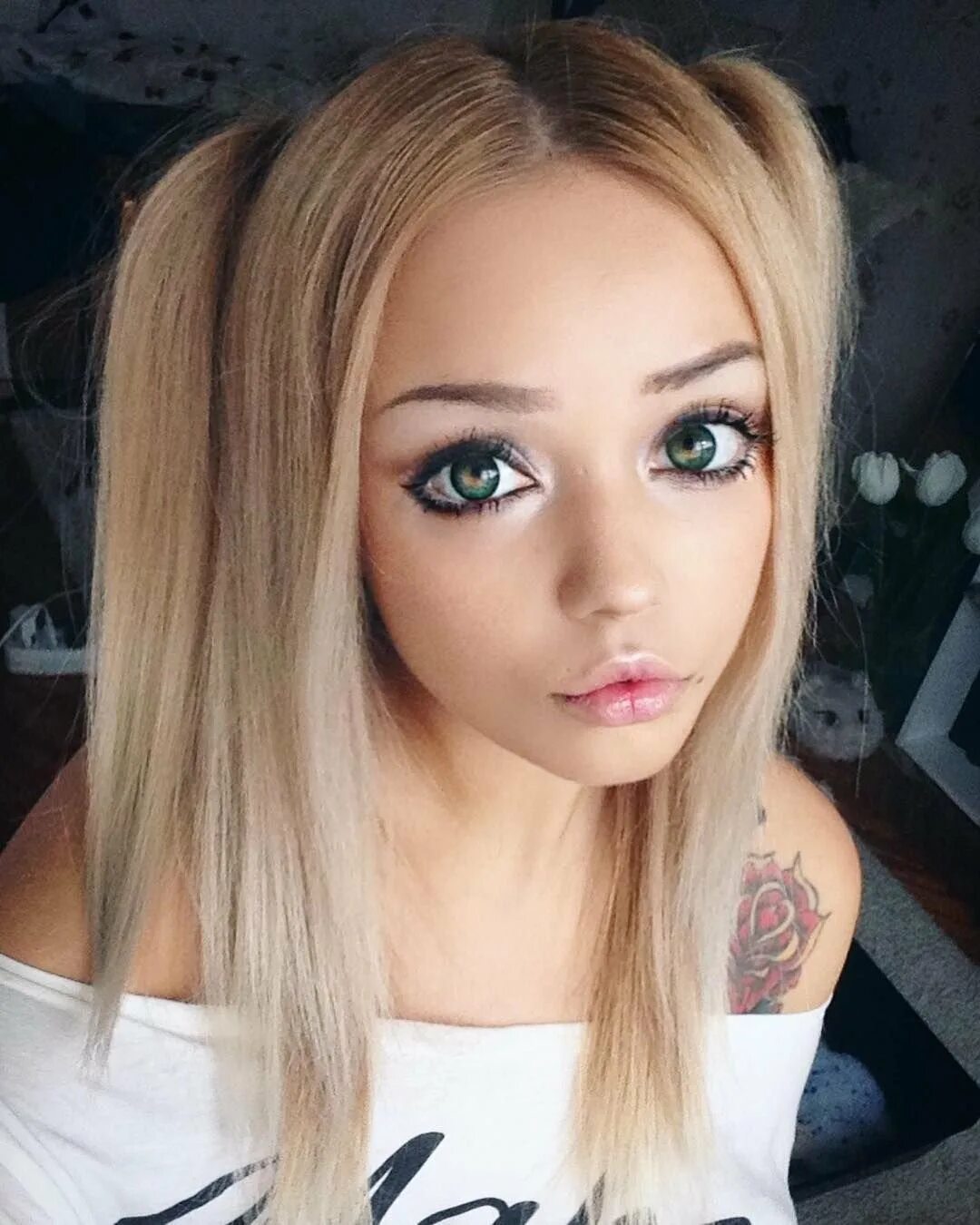 Кукольный макияж. Макияж для милых девочек. Милый макияж. Макияж милой девушки. Anzujaamu геншин.