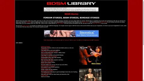 Literotica Bdsm Stories. 