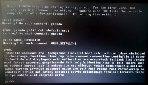 Grub device