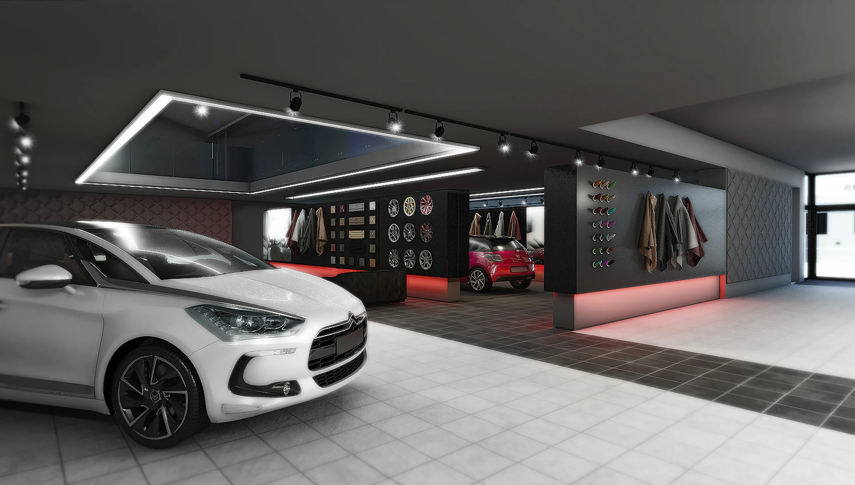 Via detailing. Шоурум Ситроен 2021. BYD Showroom. Гараж для детейлинга. Комната для детейлинга.