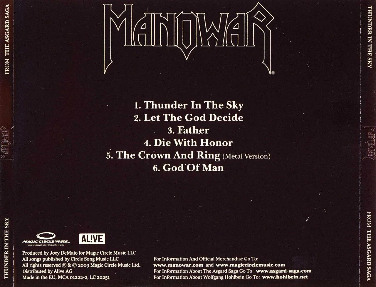 Manowar 2009. Manowar Thunder in the Sky. Manowar 2009 - Thunder in the Sky (Ep). Thunder in the Sky. Manowar тексты