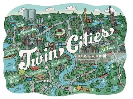 Twin cities