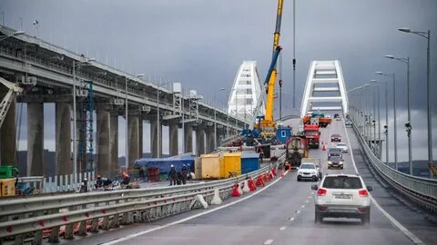 Дорога через крымский мост