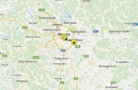 Ногинск до реутова