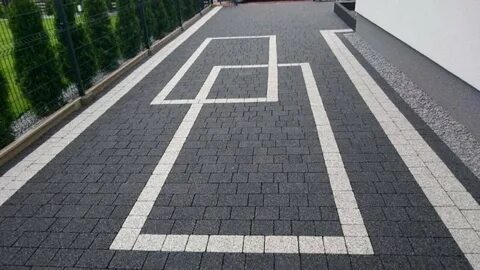 Тротуар бел