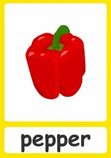 Vegetables flashcards