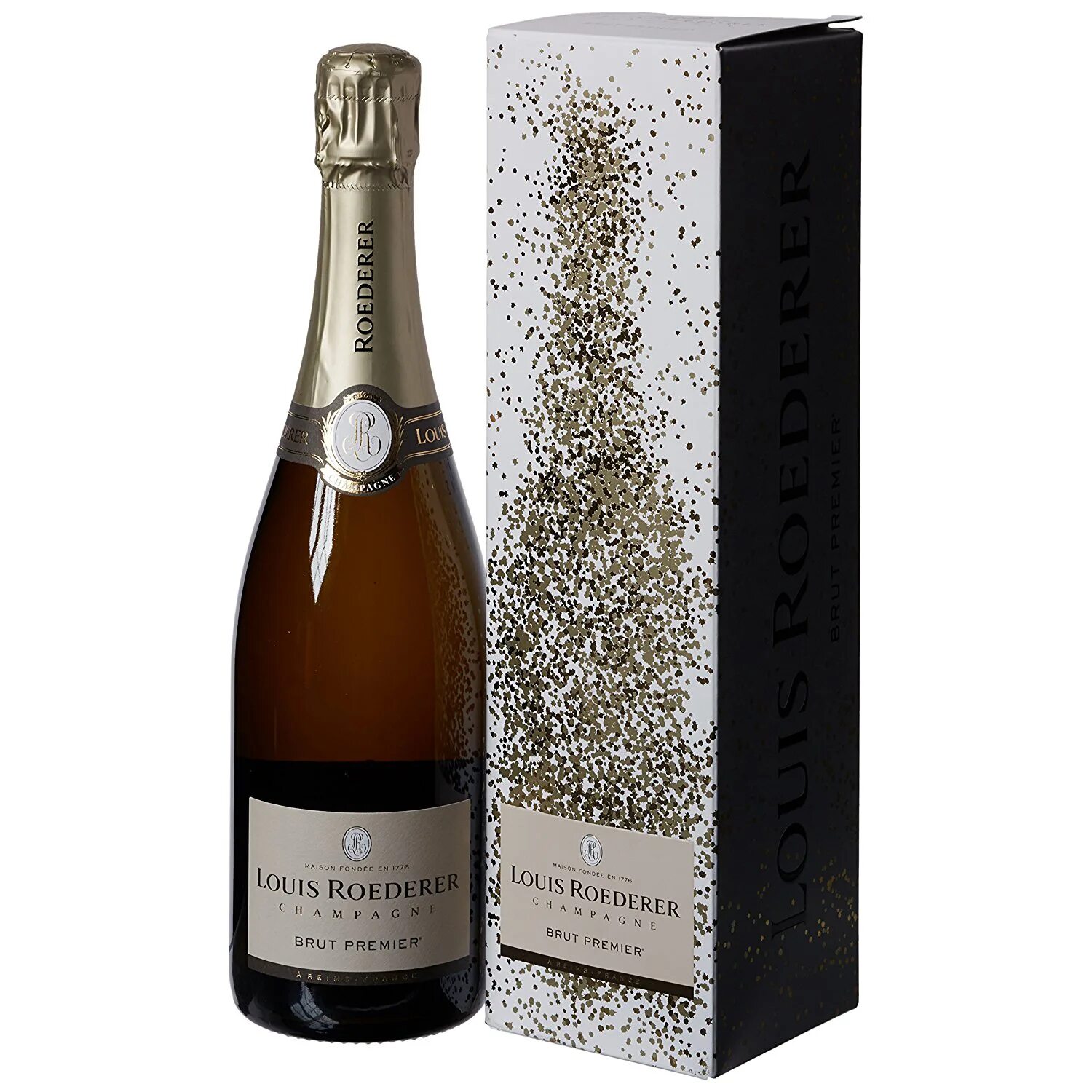 • Луи рёдерер (Louis Roederer), Champagne. Луи Родерер брют премьер. Louis Roederer Brut Premier (graphic Gift Box). Шампанское Louis Roederer Brut Premier (graphic Gift Box), 0.75л.