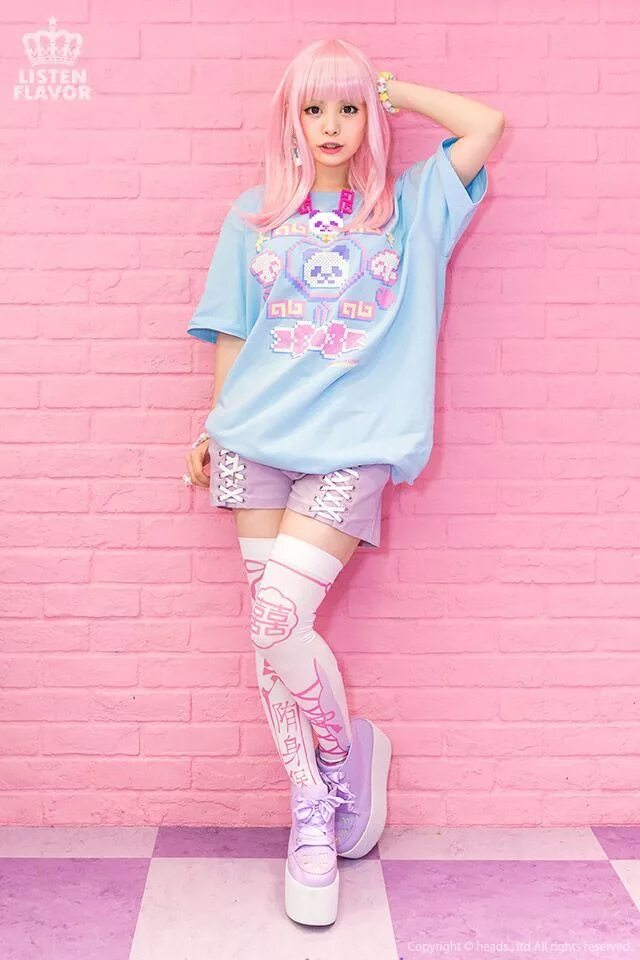 Няшки одежда 2024. Грандж стиль подростки. Стиль pastel goth kawaii girl. Милые вещи одежда. Харадзюку каваи.