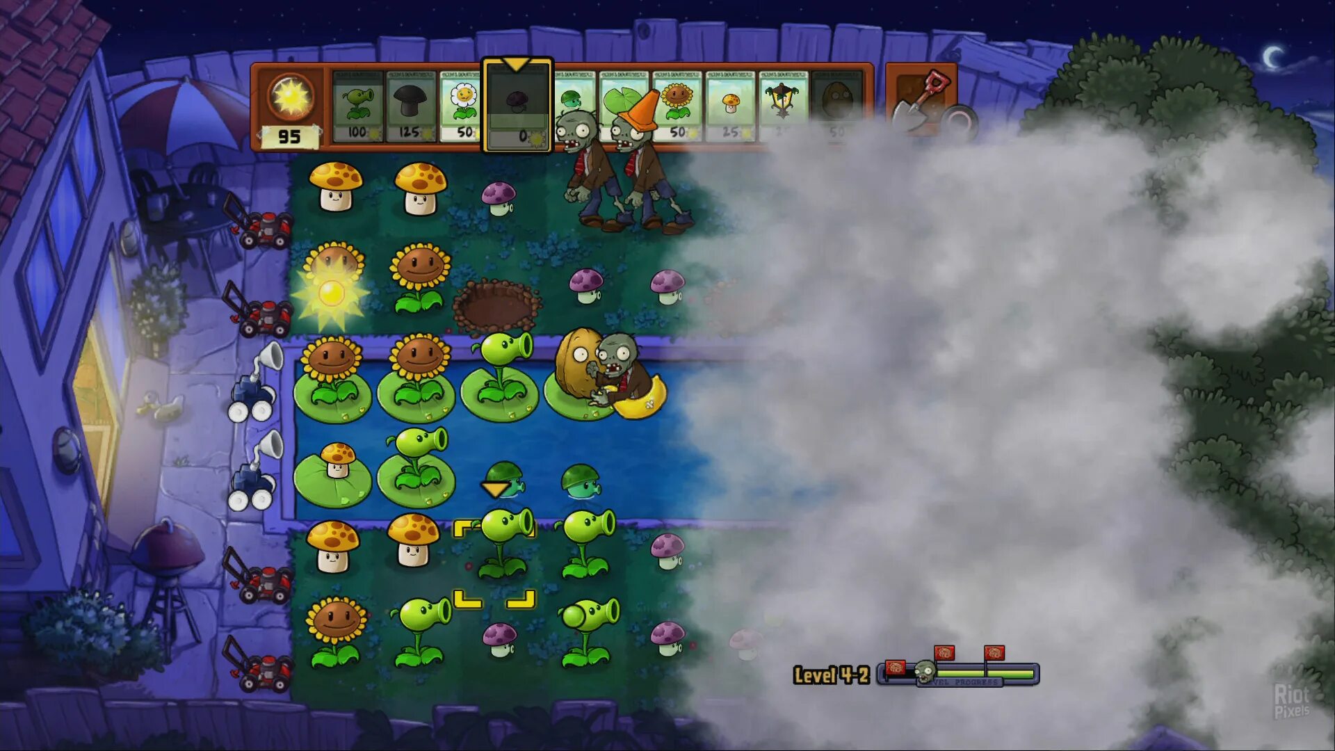 Plants vs Zombies ps3. Растения против зомби туман. Растения против зомби бассейн. Растения против зомби 4 игра. 10 топов игр зомби