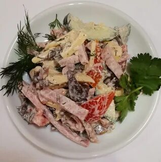 Салат экзотика рецепт с курицей
