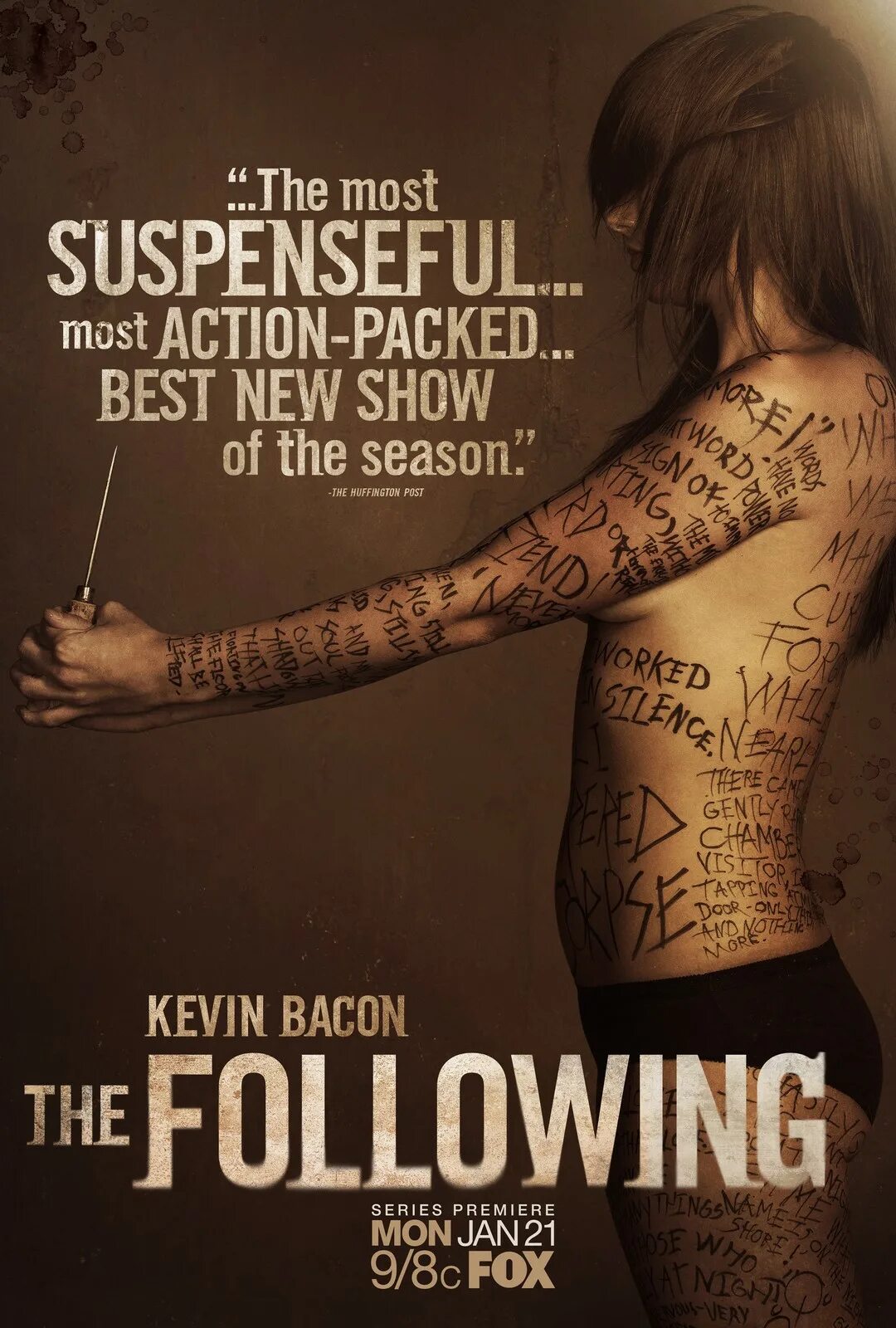 The following series. Последователи Постер. Последователи / the following.