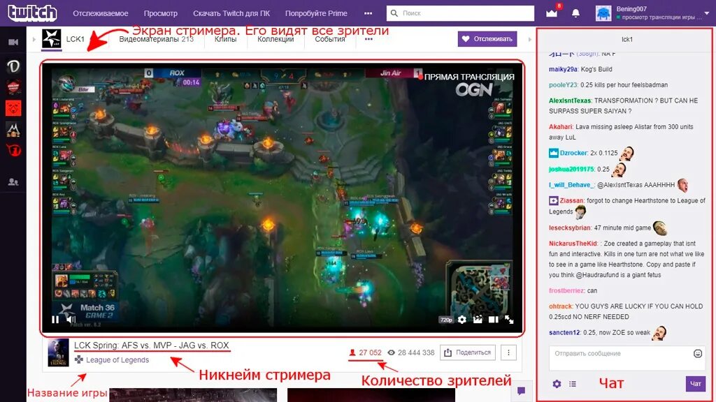Вариант стрим