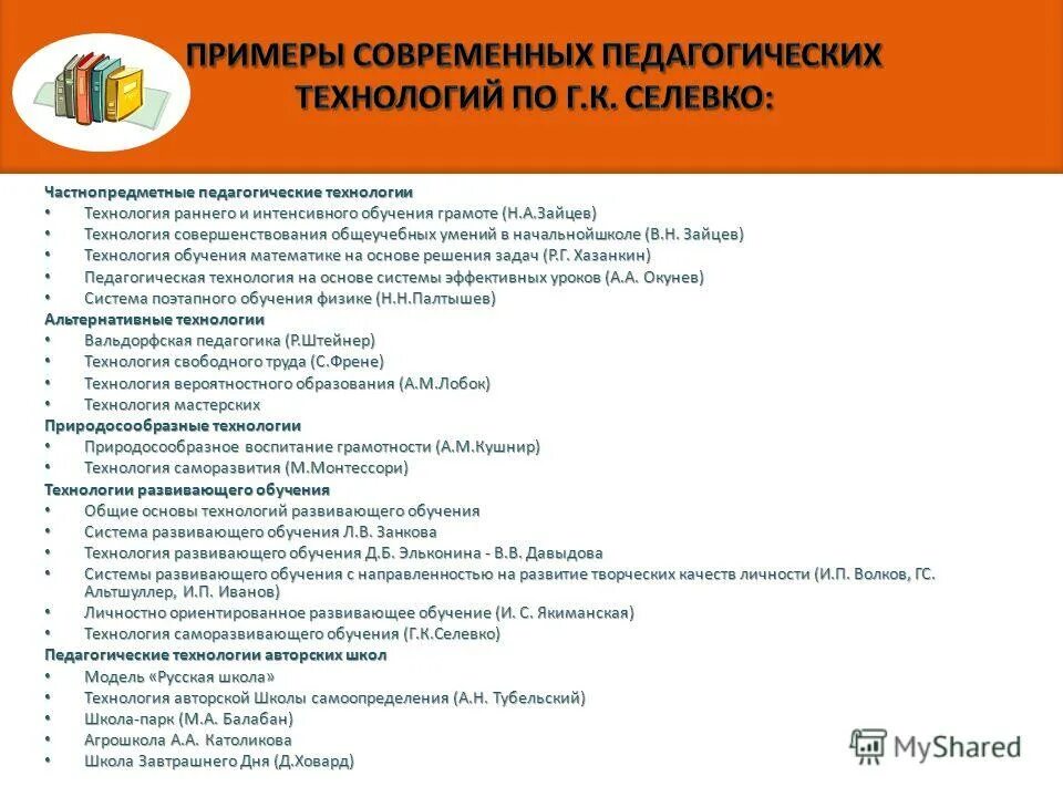 технология поэтапного обучения