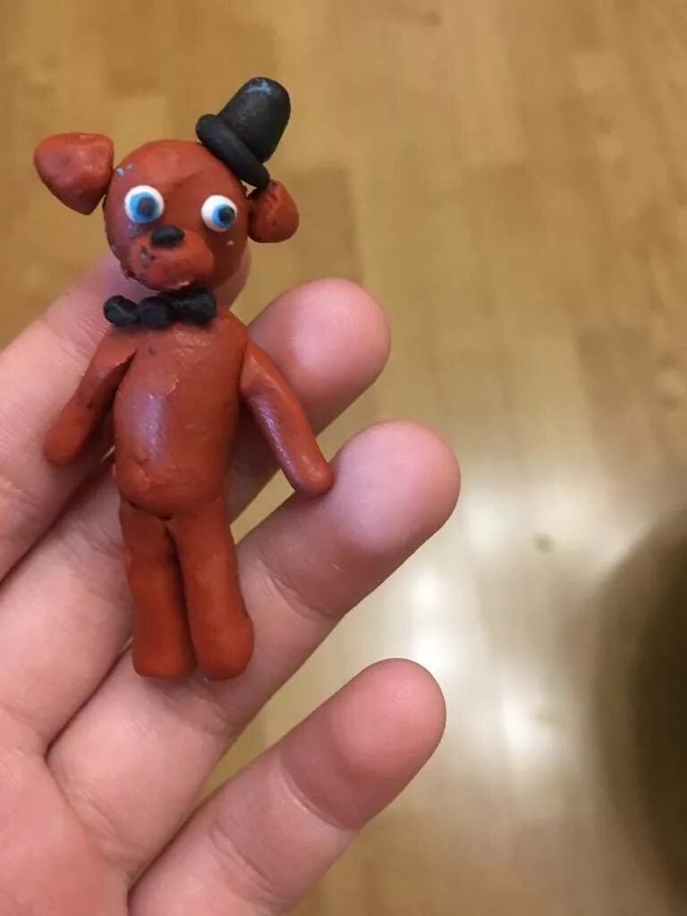 поломанный фредди из пластилина. мишка фредди слепить из пластилина. мишка фредди из пластилина. мишка фредди слепить из пластилина. мишка фредди из фнаф 1 из пластилина.