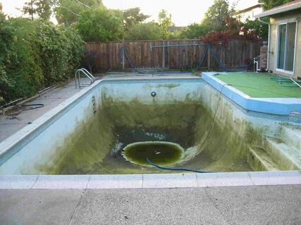 Empty pool