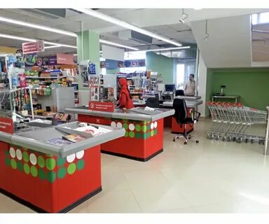 Касса магазина пятерочка