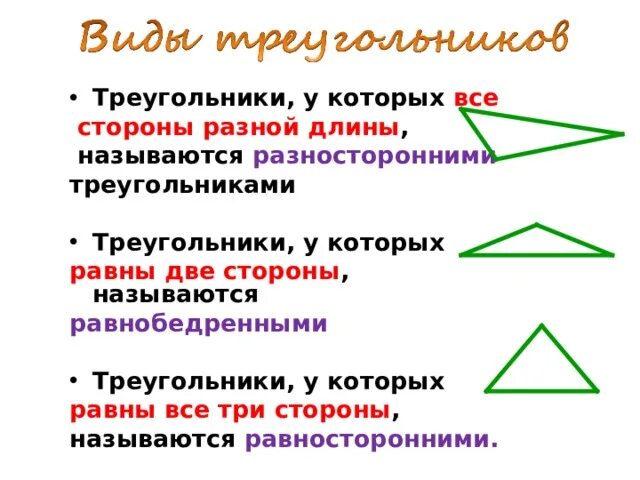 Виды треугольников 2 класс математика. Математика 3 класс виды треугольников школа России. Виды треугольников 3 класс. Название треугольников по углам.