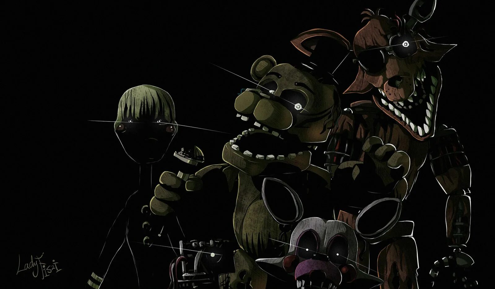 Fnaf 3 animatronics
