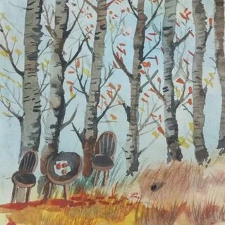 Скребицкий четыре художника осень