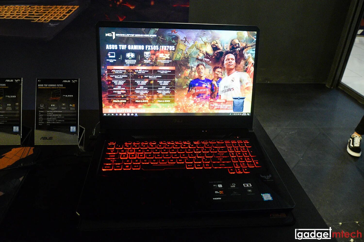 асус туф гейминг как включить ноутбук