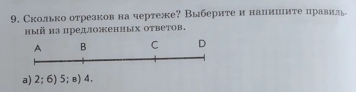 Сколько отрезков на чертеже математика 2 класс фото и видео - avRussia.ru