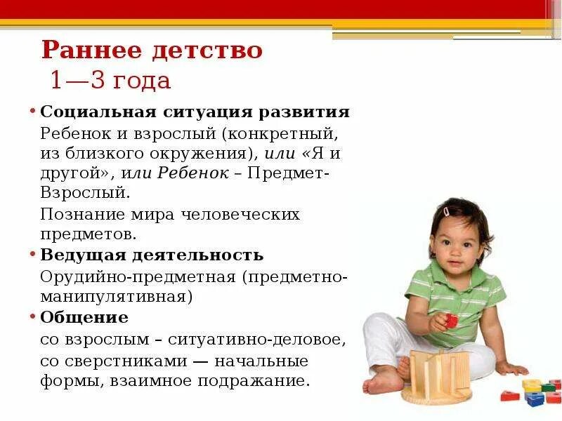 Социальное развитие в детстве