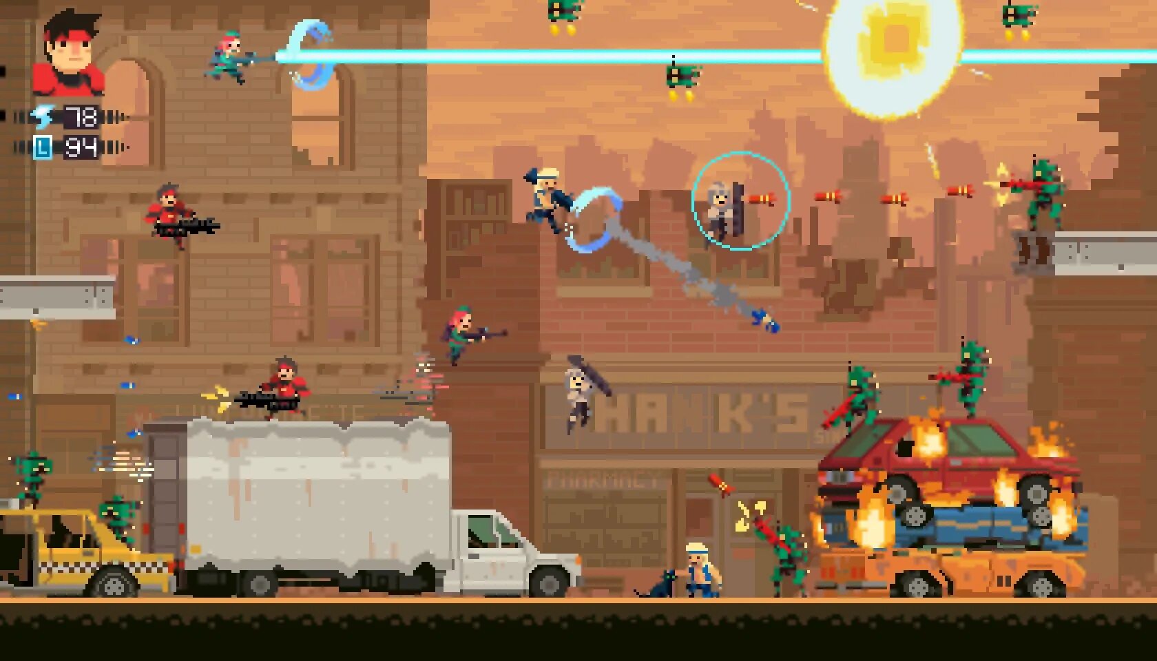 Пиксельные игры на компьютер. Тайм форс. super time force. пиксельные игры на пк. пиксельные игры на пк с сюжетом.