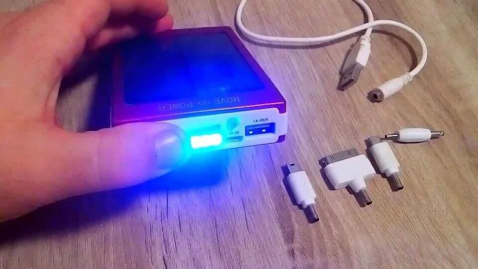 Как зарядить power bank
