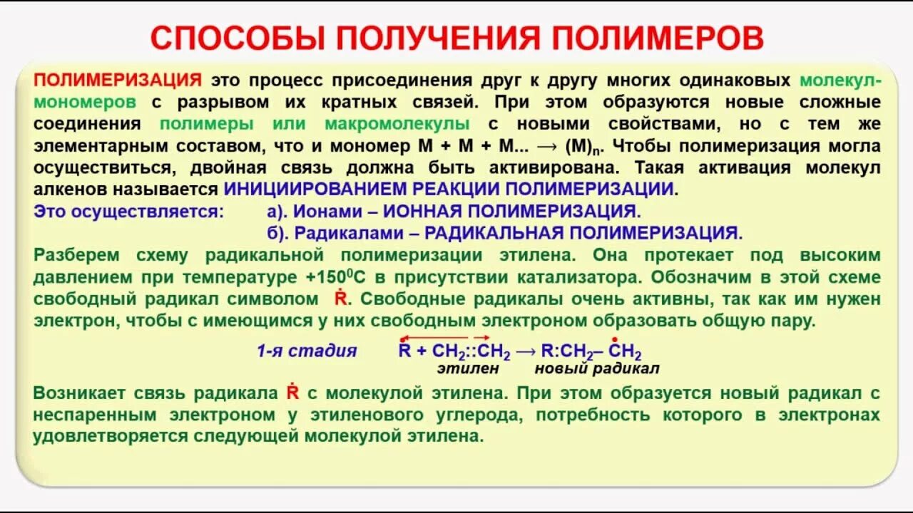 Способы получения полимеров. Методы получения полимеров полимеризация. По способу получения полимеризации полимера. Схема получения полимера из мономера. Реакции получения полимеров